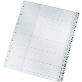 LEITZ® Kunstoffregister, Zahlen 1-31 (31 Blätter), Nr. 1281