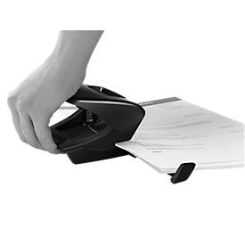 Leitz® Locher 5003 Recycle, für bis zu 30 Blatt, NeXXt-Technologie, ergonomische Griffmulde