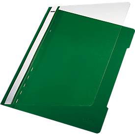LEITZ® loose-leaf binder 4191, DIN A4, PVC, 25 pieces, green
