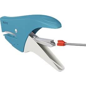 Leitz® Metallheftzange 5577 Cosy, Hinterlademechanik, inkl. 1.000 Heftklammern, blau