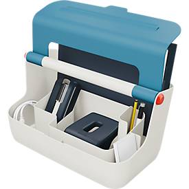 Leitz® mobile Aufbewahrungsbox Cosy, Tragegriff & Deckel, bis A4, blau