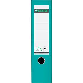 LEITZ® Ordner 1010, DIN A4, Rückenbreite 80 mm, 20 Stück, türkis