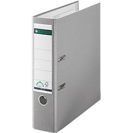 LEITZ® Ordner 1010, DIN A4, Rückenbreite 80 mm, grau