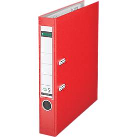 LEITZ® Ordner 1015, DIN A4, Rückenbreite 52 mm, rot