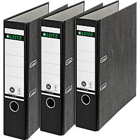 LEITZ® Ordner 1080, DIN A4, Rückenbreite 80 mm, schwarz