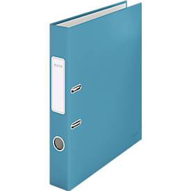Leitz® Ordner 180° Cosy, A4, 180°-Präzisionsmechanik, Schreibschild & Griffloch, Rückenbreite 50 mm, blau