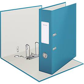 Leitz® Ordner 180° Cosy, A4, 180°-Präzisionsmechanik, Schreibschild & Griffloch, Rückenbreite 80 mm, blau