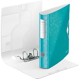 LEITZ® Ordner Active WOW, DIN A4, Rückenbreite 65 mm, eisblau