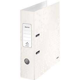 LEITZ® Ordner WOW 1005, DIN A4, Rückenbreite 80 mm, weiß