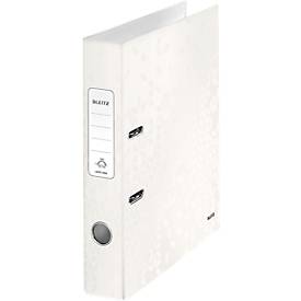 LEITZ® Ordner WOW 1006, DIN A4, Rückenbreite 50 mm, weiß