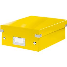 LEITZ® organisatiebox Klik + Store, klein, geel, geel