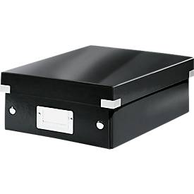 LEITZ® Organisationsbox Click + Store, klein, schwarz