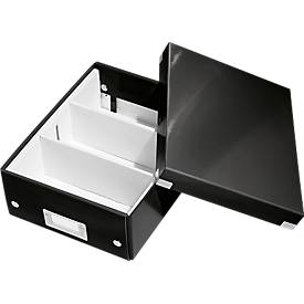 LEITZ® Organisationsbox Click + Store, klein, schwarz