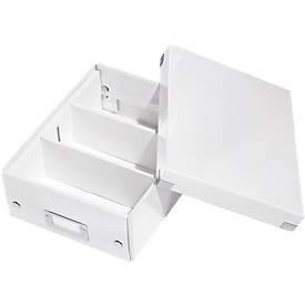 LEITZ® Organisationsbox Click + Store, klein, weiß
