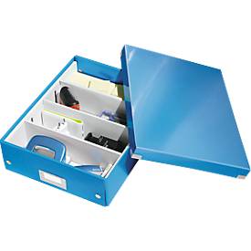LEITZ® Organisationsbox Click + Store, mittel, blau