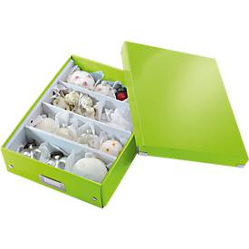 LEITZ® Organisationsbox Click + Store, mittel, grün
