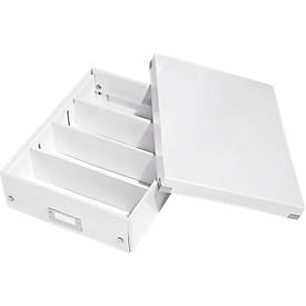 LEITZ® Organisationsbox Click + Store, mittel, weiß