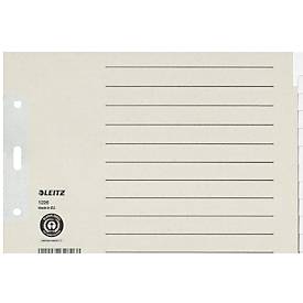 LEITZ® Papier-Register, DIN A5 quer, blanko (12 Blätter), Nr. 1226