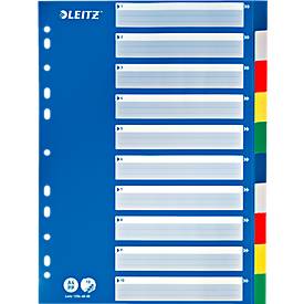 LEITZ® PP-Register mit blauem Deckblatt, blanko