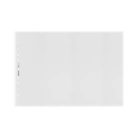 Leitz® Prospekthüllen Recycle, DIN A3, Universallochung, dokumentenecht, 100 % recycelbar, transparent, 25 Stück