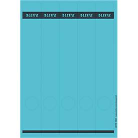 LEITZ® Rückenschilder lang, PC-beschriftbar, Rückenbreite 50 mm, selbstklebend 125 St., blau