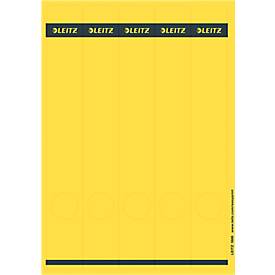 LEITZ® Rückenschilder lang, PC-beschriftbar, Rückenbreite 50 mm, selbstklebend 125 St., gelb