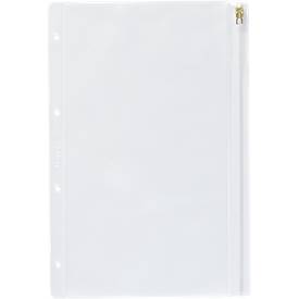 LEITZ Sammelbeutel, mit Gleitverschluss, PVC transparent, DIN A4