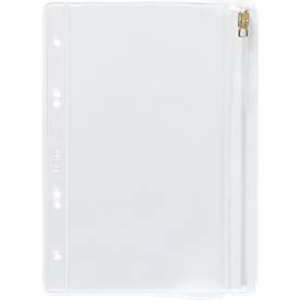LEITZ Sammelbeutel, mit Gleitverschluss, PVC transparent, DIN A5