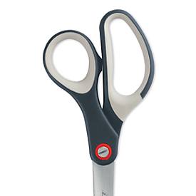 LEITZ® Schere Cosy Titan 5332, ergonomischer Griff, für Links-/Rechtshänder, L 205 mm, titanbeschichteter Stahl/Kunststoff, samtgrau
