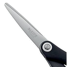 LEITZ® Schere Titanium 5415, ergonomischer Griff, für Links/Rechtshänder, L 150 mm, titanbeschichteter Stahl/Kunststoff, schwarz