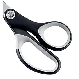 LEITZ® Schere Titanium 5416, ergonomischer Griff, für Links/Rechtshänder, L 180 mm, titanbeschichteter Stahl/Kunststoff, schwarz