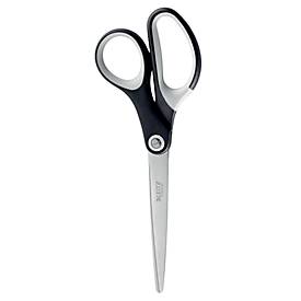 LEITZ® Schere Titanium 5416, ergonomischer Griff, für Links/Rechtshänder, L 180 mm, titanbeschichteter Stahl/Kunststoff, schwarz