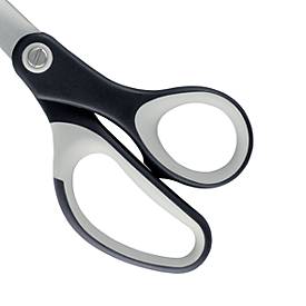 LEITZ® Schere Titanium 5417, ergonomischer Griff, für Links/Rechtshänder, L 205 mm, titanbeschichteter Stahl/Kunststoff, schwarz