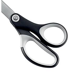 LEITZ® Schere Titanium 5418, ergonomischer Griff, für Links-/Rechtshänder, L 260 mm, titanbeschichteter Stahl/Kunststoff, schwarz