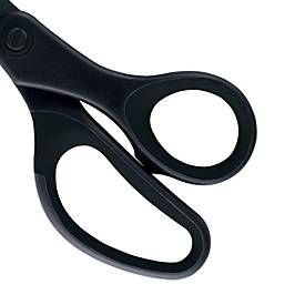 LEITZ® Schere Titanium 5420, ergonomisch, Antihaftbeschichtung, für Links-/Rechtshänder, L 205 mm, titanbeschichteter Stahl/Kunststoff, schwarz