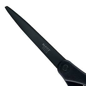 LEITZ® Schere Titanium 5420, ergonomisch, Antihaftbeschichtung, für Links-/Rechtshänder, L 205 mm, titanbeschichteter Stahl/Kunststoff, schwarz
