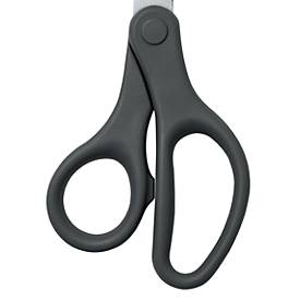 LEITZ® Schere Titanium 5422, ergonomischer Griff, für Links-/Rechtshänder geeignet, L 205 mm, titanbeschichteter Stahl/Kunststoff, dunkelgrau