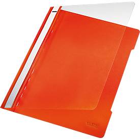 LEITZ® Schnellhefter 4191, DIN A4, PVC, 25 Stück, orange