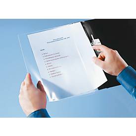 LEITZ® Schnellhefter Exquisit, DIN A4, PVC, schwarz