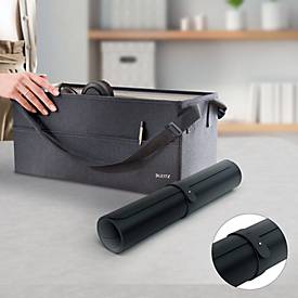 LEITZ Schreibunterlage, wasserdicht, B 800 x H 400 mm, Kunststoff, schwarz