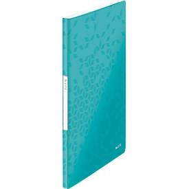 LEITZ Sichtbuch Active Wow, für DIN A4, 20 Hüllen, eisblau
