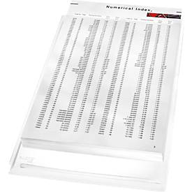 LEITZ® Sichthülle Maxi, DIN A4, genarbt, 5 Stück