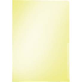 LEITZ® Sichthülle Premium 4100, DIN A4, glatt, 100 Stück, gelb