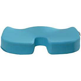 Leitz Sitzkissen Ergo Cosy, ergonomisch, abnehmbarer Stoffbezug, B 470 x T 370 x H 90 mm, blau