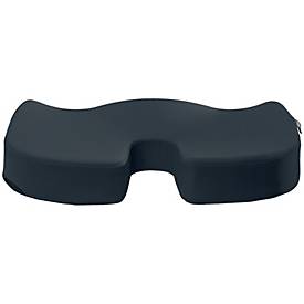 Leitz Sitzkissen Ergo Cosy, ergonomisch, abnehmbarer Stoffbezug, B 470 x T 370 x H 90 mm, grau