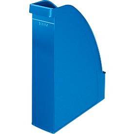 LEITZ® Stehsammler 2476, Rückenbreite 70 mm, Polystyrol, 6 Stück, blau