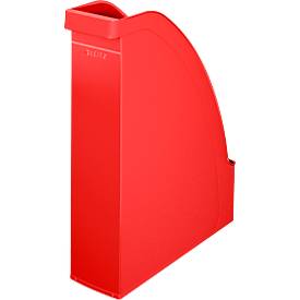 LEITZ® Stehsammler 2476, Rückenbreite 70 mm, Polystyrol, 6 Stück, rot