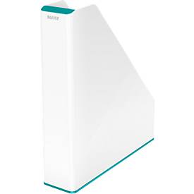 Leitz Stehsammler WOW Duo Color, weiß/eisblau