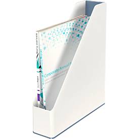 Leitz Stehsammler WOW Duo Color, weiß/grau