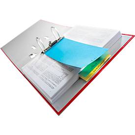 LEITZ® Trennstreifen, Pendarec-Karton, farbsortiert, 25 Stück